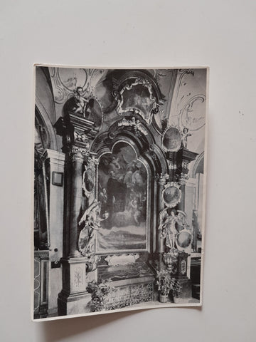 AK Salzburg. Erzabtei St. Peter. Grab und Altar des hl. Rupertus.