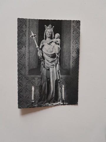 AK Salzburg. Erzabtei St. Peter. Sandsteinmadonna in der Marienkapelle.