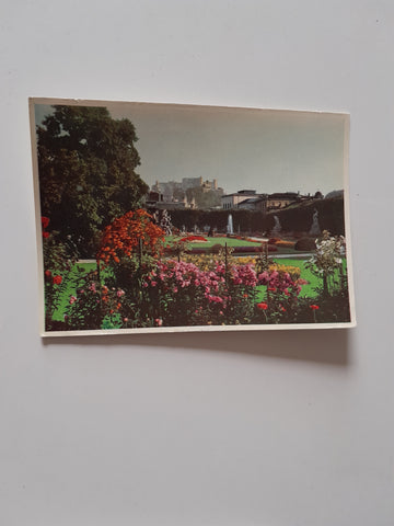 AK Salzburg. Mirabellgarten.