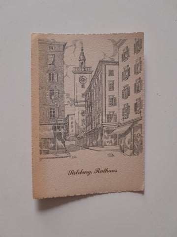 AK Salzburg. Rathaus.