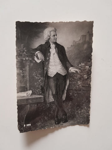AK W.A. Mozart Gemälde v. Prof. Val. Janschek.