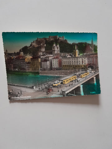 AK Salzburg. Staatsbrücke.