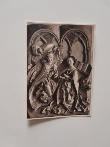 AK Salzburger Flügelaltar des Veit Stoß. Nonnberg. Verkündigung.