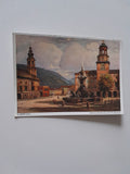 AK Salzburg. Residenzplatz mit Glockenspiel. (L. Mößler pinx.)