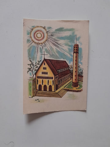 AK Elisabethkirche mit Campanile in Salzburg. (Bild von Charlotte Klima)