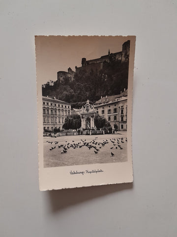 AK Salzburg. Kapitelplatz.