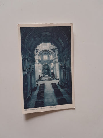 AK Das Innere des Domes in Salzburg.
