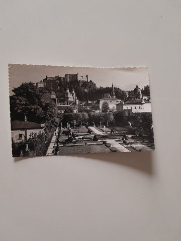 AK Salzburg. Mirabellgarten.