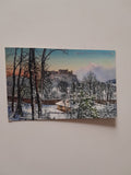 AK Salzburg. Wintermotiv am Kapuzinerberg. (1914)