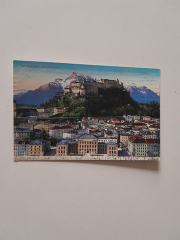 AK Salzburg vom Kapuzinerberg. (1914)
