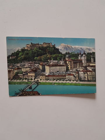 AK Salzburg vom Kapuzinerberg. (1911)