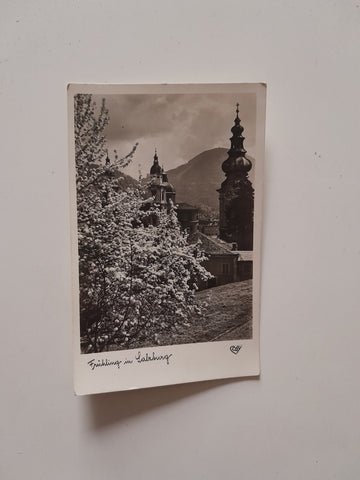 AK Frühling in Salzburg.