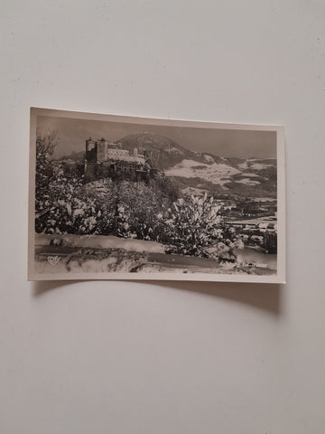 AK Salzburg im Winter.