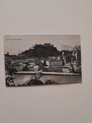 AK Salzburg. Mozartsteg. (1914)