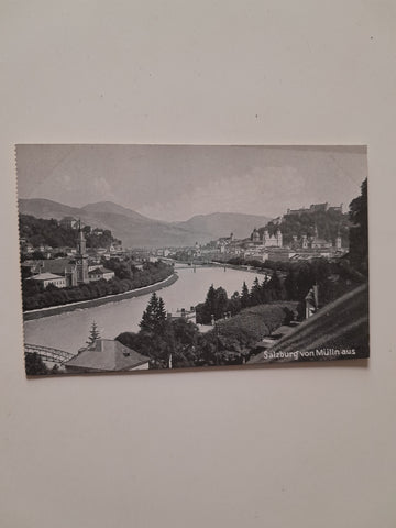 AK Salzburg von Mülln aus. (1926)