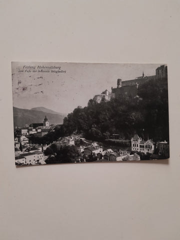 AK Festung Hohensalzburg. (1913)