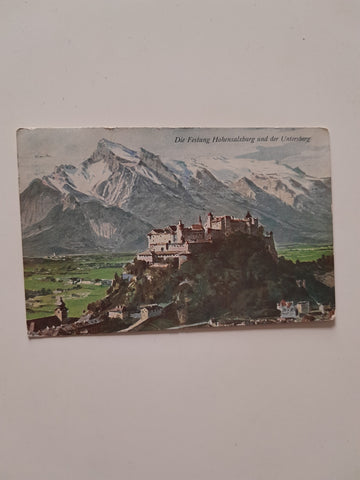 AK Die Festung Hohensalzburg.