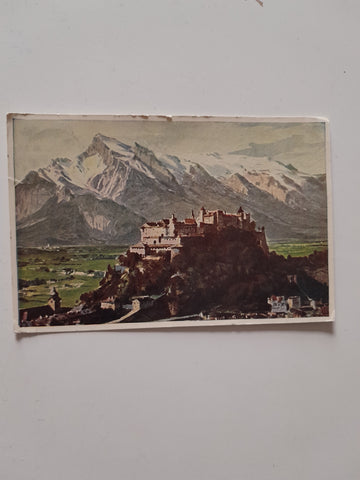 AK Die Festung Hohensalzburg.