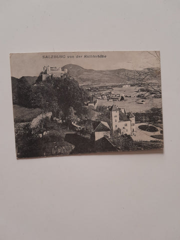 AK Salzburg von der Richterhöhe.