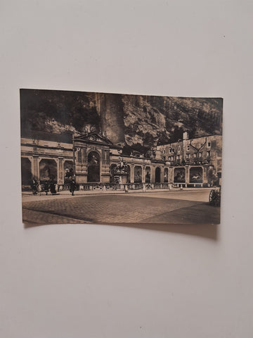 AK Salzburg. Pferdeschwemme. (1929)