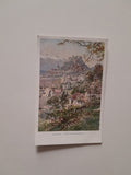 AK Salzburg. Festung und Nonnberg. (E.T. Compton p.)