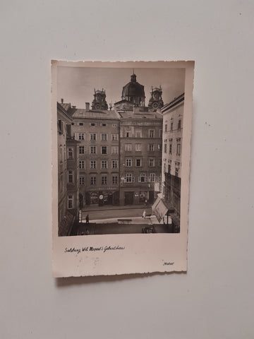 AK Salzburg. Mozarts Geburtshaus.