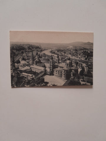AK Salzburg von der Festung.