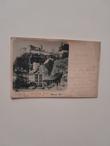 AK Salzburg. Partie. (1898)