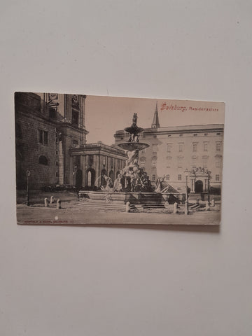 AK Salzburg. Residenzplatz.