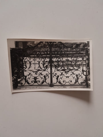 AK Aus Salzburg. St. Peterskirche Altargitter.