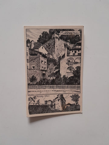 AK Salzburg. Steintor. (Aus der Seidl-Mappe)