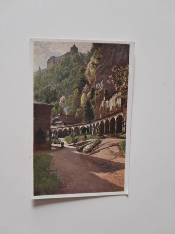AK Salzburg. Petersfriedhof.