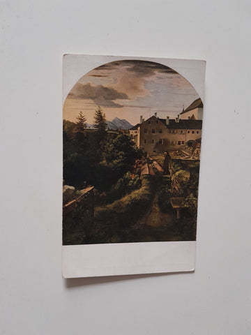 AK Das Kapuzinerkloster bei Salzburg.