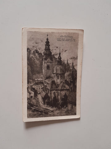 AK Alt-Salzburg Nach einem Aquarell von Petrus Mayrhofer.