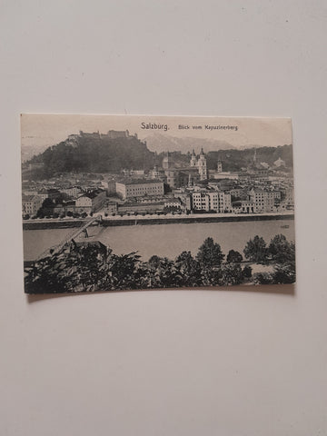 AK Blick vom Kapuzinerberg.