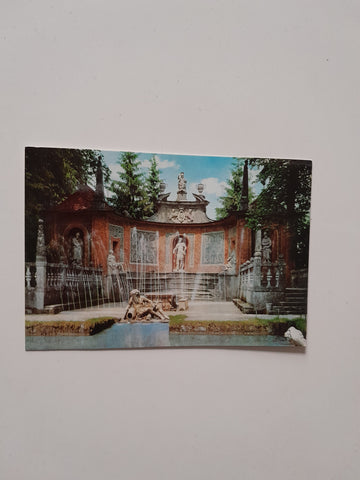 AK Wasserkünste in Hellbrunn bei Salzburg. Tischgrotte.