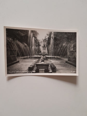 AK Lustschloß Hellbrunn Salzburg Wasserkünste.