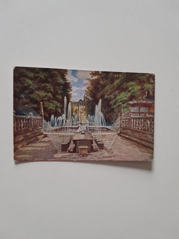 AK Schloß Hellbrunn, Fürstentisch.