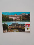 AK Salzburg. Schloß Leopoldskron. Mirabellgarten.