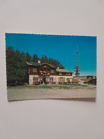 AK Salzburg Gaisbergspitze. Reiseandenken und Espressostation.