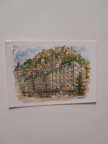 AK Salzburg. Sheraton Hotel. Auerspergstrasse 4.