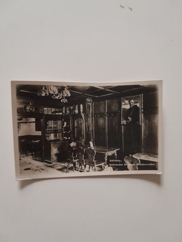 AK Salzburg. Stiftskeller St. Peter Prälatenstübl. (1933)