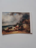 AK Friedrich Bauermann "Heimkehr im Gewitter am Attersee" Neue Galerie am Landesmuseum Joanneum, Graz.