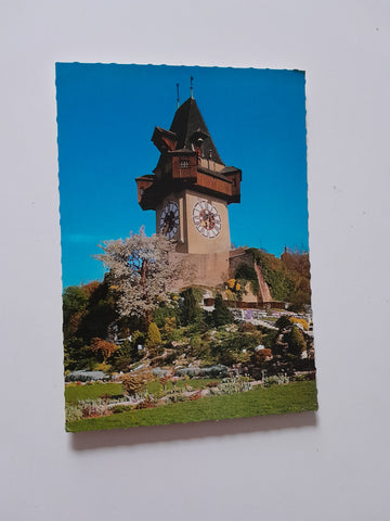 AK Graz. Uhrturm am Schloßberg.