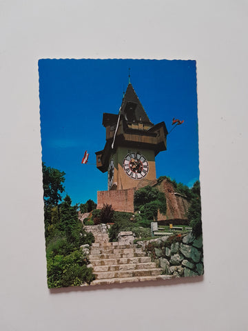 AK Graz. Uhrturm.