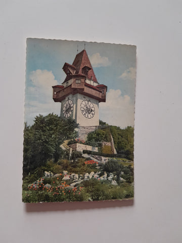 AK Graz. Schloßberg, Uhrturm. (1962)
