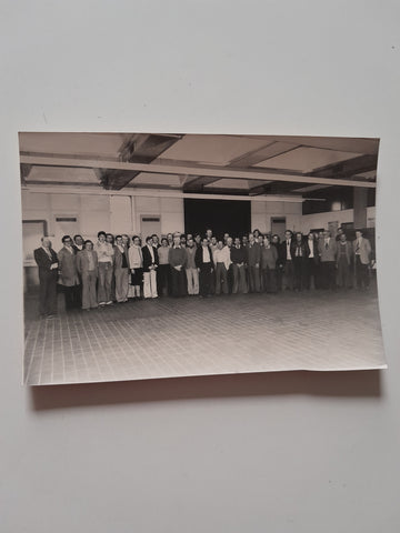 Foto Zur Erinnerung an Besuch Handelskammer Steiermark 1979.