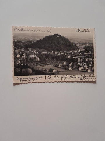 AK Graz vom Rainerkogel. (1937-38)