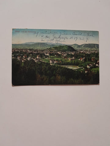 AK Graz von der Hilmwarte. (1911-12)