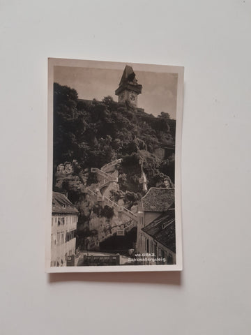 AK Graz. Schlossbergsteig. (1928)